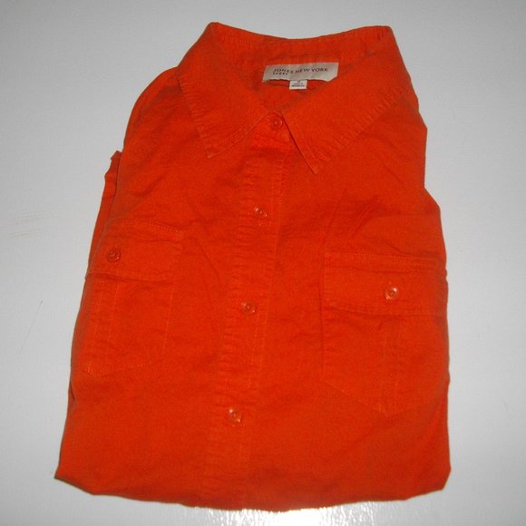 Orange Blouse - Picture 1 of 4